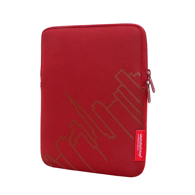 Manhattan Portage Skyline 9.9" iPad Sleeve, Red (1050 RED) image 1