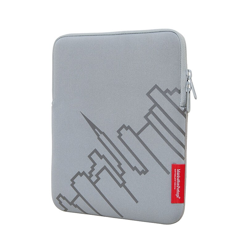 Manhattan Portage Skyline 9.9" iPad Sleeve, Silver (1050 SIL) image 1