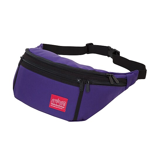 Manhattan Portage Alleycat Waist Bag Large with Zipper Purple (1102Z