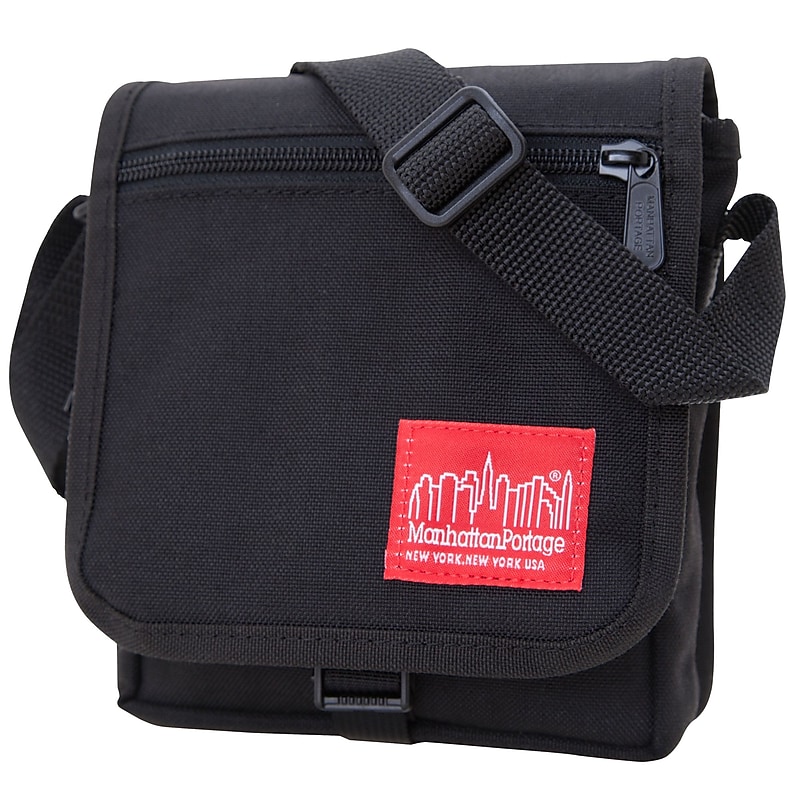 Manhattan Portage East Village Cross-Body Bag, Black (1408 BLK) image 1