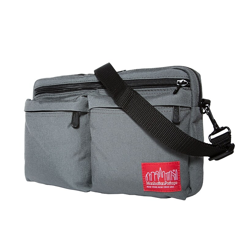 Manhattan Portage Albany Shoulder Bag, Grey (1412 GRY) image 1