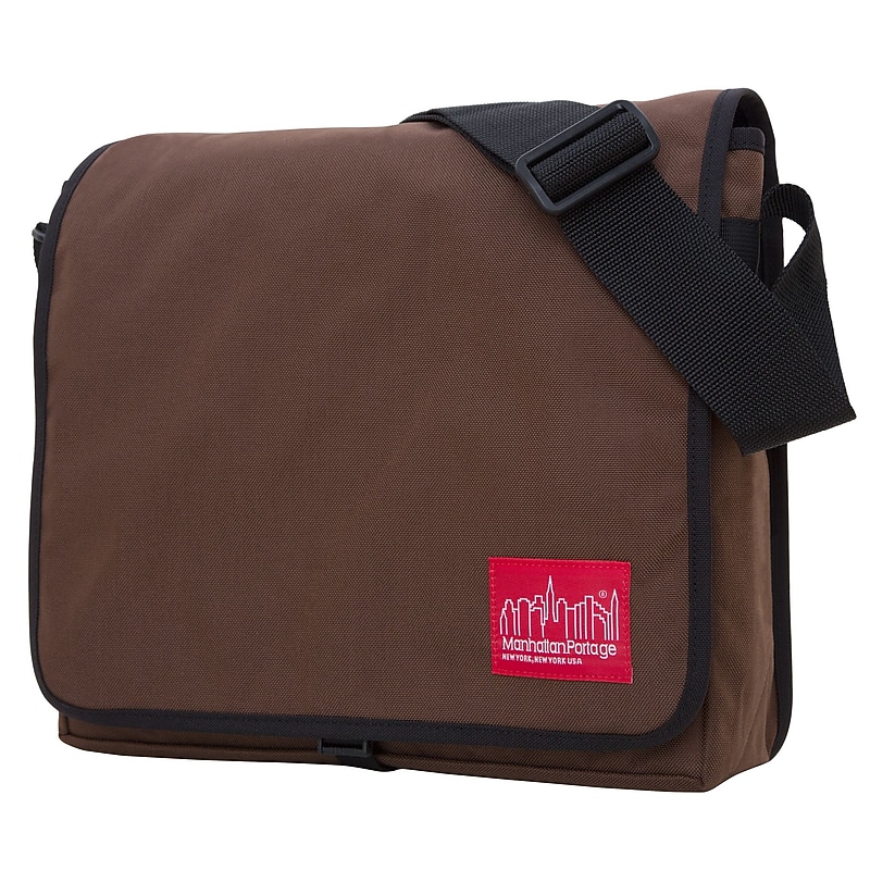 Manhattan Portage Dj Bag Medium Dark Brown (1428 DBR) image 1