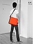 Manhattan Portage DJ Fabric Water Resistant Messenger Bag, Orange (1428 ORG)~#|#~m003903761_sc7