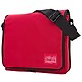 Manhattan Portage Dj Fabric Water Resistant Messenger Bag, TSA Checkpoint Friendly, Red (1428 RED)~#|#~m003903762_sc7