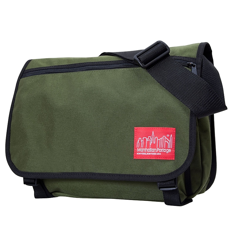 Manhattan Portage Europa Medium with Back Zipper And Compartments Olive (1439Z-C OLV) image 1