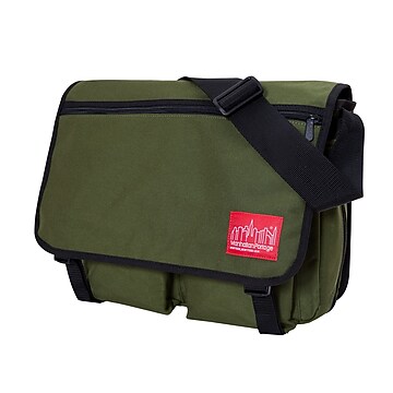 Manhattan Portage Dj Fabric Water Resistant Messenger Bag, TSA