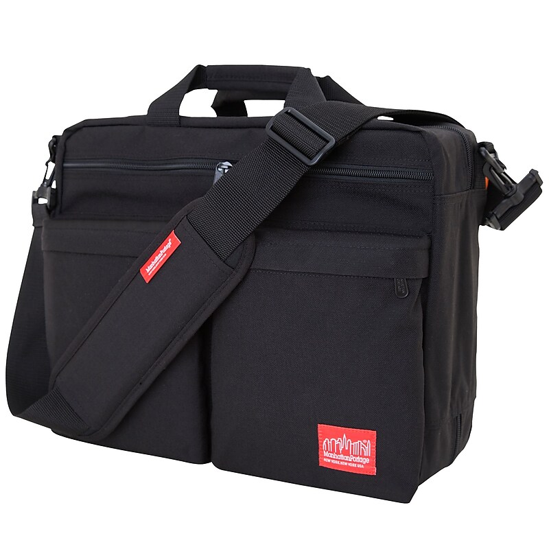 Manhattan Portage Tribeca 15" Nylon Laptop Bag, Black (1446Z BLK) image 1