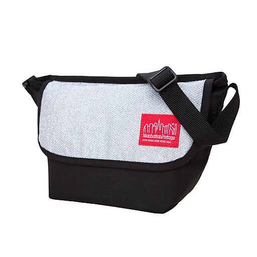 Manhattan Portage Midnight Messenger Bag (1603MDN2 GRY) Staples