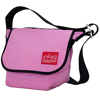 Manhattan Portage Vintage Messenger Bag Small Pink (1605V PNK)
