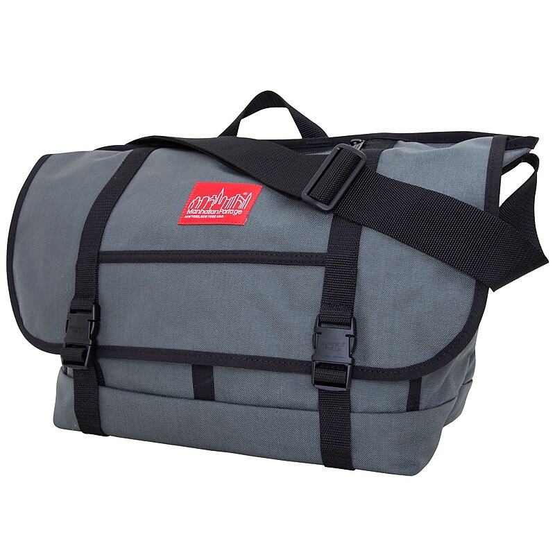 Manhattan Portage Ny Messenger Bag Large Grey (1607 GRY) image 1