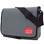 Manhattan Portage DJ Deluxe Fabric Water Resistant Messenger Bag, Grey (1713 GRY)~#|#~m003904099_sc7