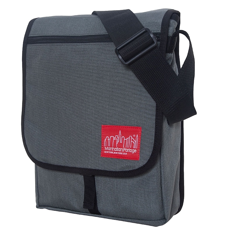Manhattan Portage Manhattan Fabric Messenger Bag, Gray (1717 GRY) image 1