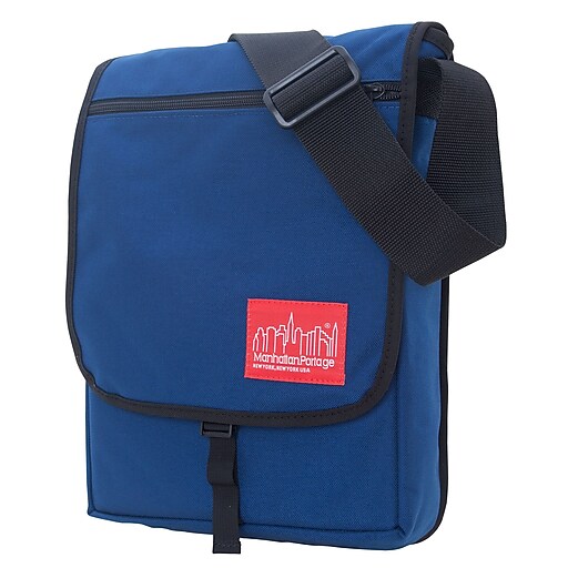 Manhattan Portage Manhattan Fabric Messenger Bag, Navy (1717 NVY