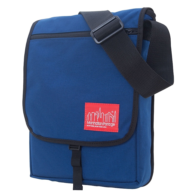 Manhattan Portage Manhattan Fabric Messenger Bag, Navy (1717 NVY) image 1