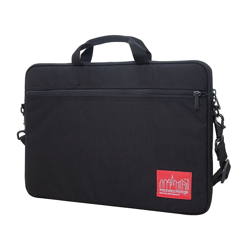 Manhattan Portage Portage 15" Nylon Laptop Sleeve, Black (1733 BLK) image 1
