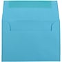JAM Paper 4Bar A1 Colored Invitation Envelopes, 3.625 x 5.125, Blue Recycled, Bulk 250/Box (15805H)~#|#~m003904517_sc7