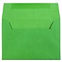 JAM Paper 4Bar A1 Colored Invitation Envelopes, 3.625 x 5.125, Green Recycled, 25/Pack (15811)~#|#~m003904521_sc7