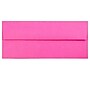 JAM Paper Open End #10 Business Envelope, 4 1/8" x 9 1/2", Fuchsia Pink, 50/Pack (15847I)~#|#~m003904528_sc7