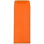 JAM Paper #10 Policy Business Colored Envelopes, 4 1/8" x 9 1/2", Orange Recycled, 25/Pack (15887)~#|#~m003904556_sc7