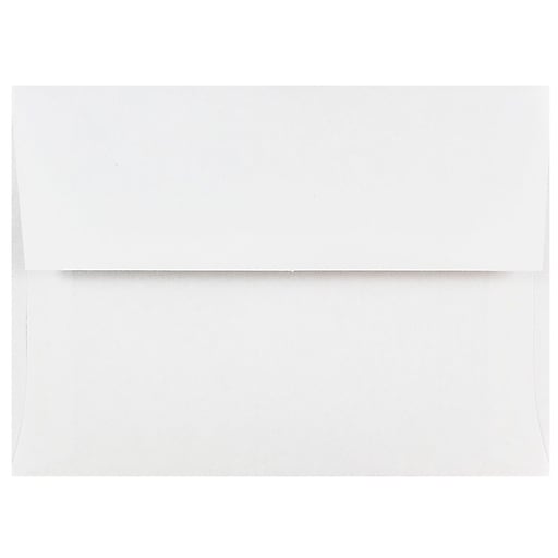 C6 Plain White Gummed Envelopes 80GSM Small 114mm x 162mm A6 Invitation Office 