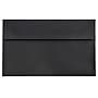 JAM Paper A9 Invitation Envelopes, 5.75 x 8.75, Black Linen, 25/Pack (900906807)~#|#~m003904583_sc7