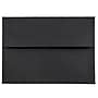 JAM Paper A6 Invitation Envelopes, 4.75 x 6.5, Black Linen, 50/Pack (68999I)~#|#~m003904611_sc7