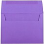 JAM Paper A7 Colored Invitation Envelopes, 5 1/4" x 7 1/4", Violet Purple Recycled, Bulk 1000/Carton (80278B)~#|#~m003904638_sc7