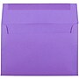 JAM Paper A8 Colored Invitation Envelopes, 5.5 x 8.125, Violet Purple Recycled, 50/Pack (80286I)~#|#~m003904640_sc7