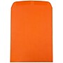 JAM Paper 9" x 12" Open End Catalog Colored Envelopes, Orange Recycled, 10/Pack (80410B)~#|#~m003904646_sc7