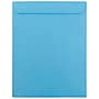 JAM Paper 10" x 13" Open End Catalog Colored Envelopes, Blue Recycled, 10/Pack (87725B)~#|#~m003904656_sc7