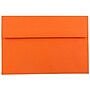 JAM Paper A7 Colored Invitation Envelopes, 5.25 x 7.25, Orange Recycled, 50/Pack (95666I)~#|#~m003904689_sc7