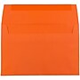 JAM Paper A7 Colored Invitation Envelopes, 5.25 x 7.25, Orange Recycled, 50/Pack (95666I)~#|#~m003904690_sc7