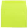 JAM Paper 4Bar A1 Colored Invitation Envelopes, 3.625 x 5.125, Ultra Lime Green, Bulk 1000/Carton (155438B)~#|#~m003904706_sc7
