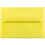 JAM Paper 4Bar A1 Translucent Vellum Invitation Envelopes, 3.625 x 5.125, Primary Yellow, Bulk 250/Box (1591616H)~#|#~m003904759_sc7