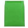 JAM Paper 6.5 x 6.5 Square Colored Invitation Envelopes, Green Recycled, 25/Pack (2792279)~#|#~m003904797_sc7