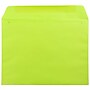 JAM Paper 9 x 12 Booklet Colored Envelopes, Ultra Lime Green, Bulk 1000/Carton (5156771B)~#|#~m003904883_sc7