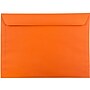 JAM Paper 9 x 12 Booklet Colored Envelopes, Orange Recycled, 25/Pack (5156772)~#|#~m003904884_sc7
