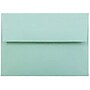 JAM Paper 4Bar A1 Invitation Envelopes, 3.625 x 5.125, Aqua Blue, 25/Pack (5157439)~#|#~m003904891_sc7