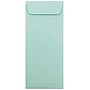 JAM Paper #10 Policy Business Envelopes, 4 1/8" x 9 1/2", Aqua Blue, 25/Pack (21520986)~#|#~m003904907_sc7