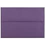 JAM Paper 4Bar A1 Invitation Envelopes, 3.625 x 5.125, Dark Purple, 25/Pack (563912502)~#|#~m003904990_sc7
