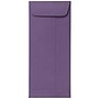 JAM Paper Open End #10 Currency Envelope, 4 1/8" x 9 1/2", Dark Purple, 50/Pack (563912518I)~#|#~m003905002_sc7