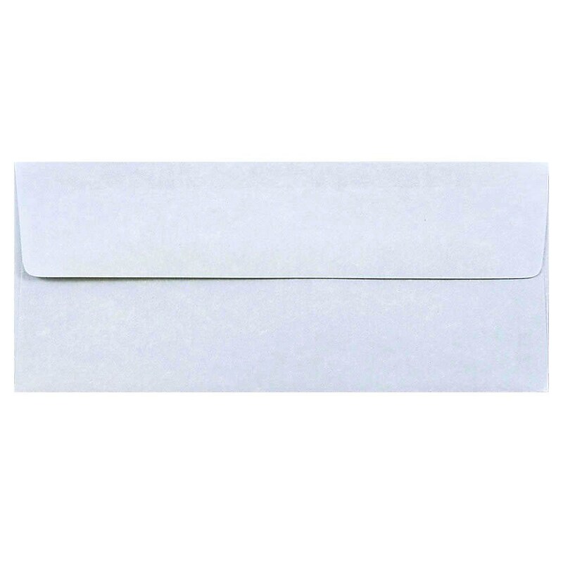 JAM Paper #10 Business Envelope, 4 1/8" x 9 1/2", Blue, 25/Pack (900908732) image 1