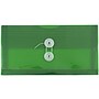 JAM Paper® Plastic Envelopes with Button and String Tie Closure, #10 Business Booklet, 5.25 x 10, Green, 12/Pack (921B1GR)~#|#~m003905120_sc7
