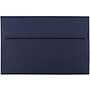 JAM Paper A9 Invitation Envelopes, 5 3/4" x 8 3/4", Navy Blue, 1000/Carton (LEBA792B)~#|#~m003905161_sc7