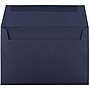 JAM Paper A10 Invitation Envelopes, 6 x 9.5, Navy Blue, Bulk 250/Box (LEBA867H)~#|#~m003905164_sc7