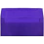 JAM Paper #10 Business Translucent Vellum Envelopes, 4.125 x 9.5, Primary Blue, Bulk 500/Box (PACV357H)~#|#~m003905168_sc7