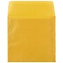 JAM Paper 6 x 6 Square Translucent Vellum Invitation Envelopes, Gold, 25/Pack (PACV577)~#|#~m003905180_sc7