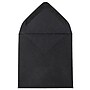 JAM Paper 3.125 x 3.125 Mini Square Invitation Envelopes, Black Linen, 25/Pack (V01200)~#|#~m003905205_sc7