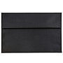 JAM PAPER Gummed A7 Square Invitation Envelopes, 5 1/4" x 7 1/4", Black, 25/Pack (95125I)~#|#~m003905206_sc7