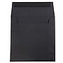 JAM Paper 5.5 x 5.5 Square Invitation Envelopes, Black Linen, 25/Pack (V01210)~#|#~m003905211_sc7
